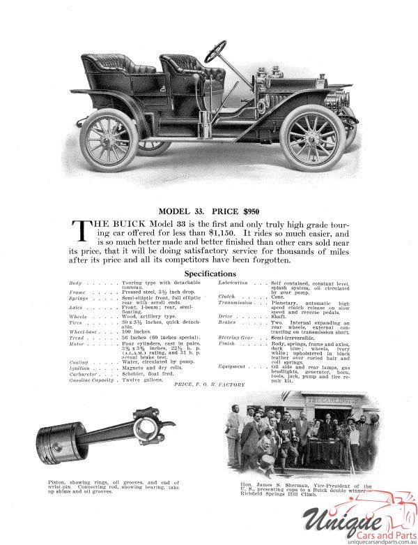 1911 Buick Catalogue Page 12